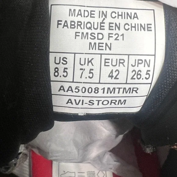 Avia Avi-Storm Athletic Shoes Tan/Blue Men’s Running Shoes 8.5 NEW - Picture 6 of 7